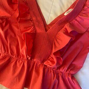 Lily Mae’s ruffle top.